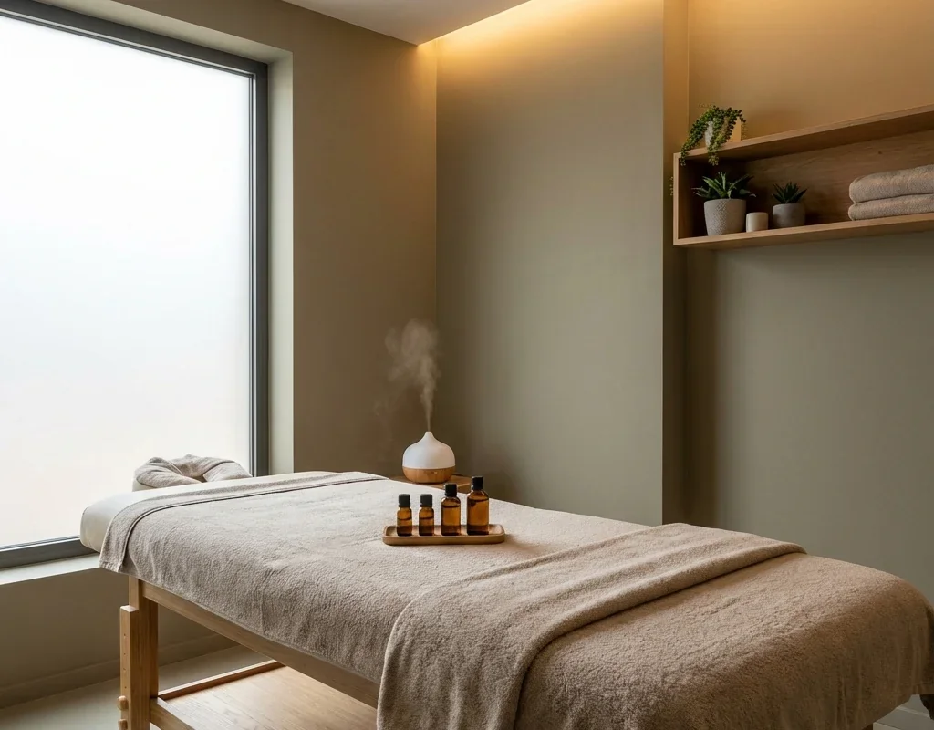 חדר טיפולים לעיסוי רפואי